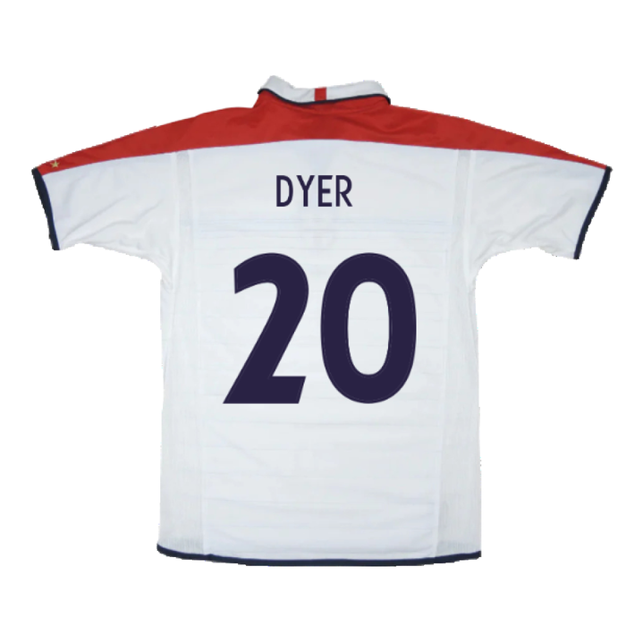 England 2003-05 Home Shirt (Good) (Dyer 20)