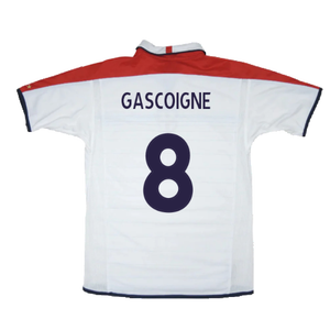 England 2003-05 Home Shirt (Good) (Gascoigne 8)_1