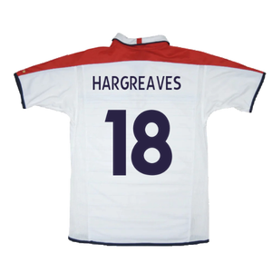 England 2003-05 Home Shirt (Excellent) (Hargreaves 18)_1