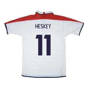 England 2003-05 Home Shirt (S) (Excellent) (Heskey 11)_1