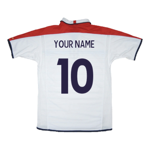 England 2003-05 Home Shirt (L) (Good) (Your Name)_2