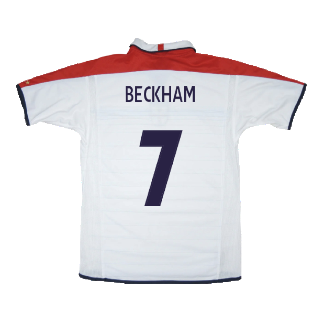 England 2003-05 Home Shirt (L) (Very Good) (BECKHAM 7)_2
