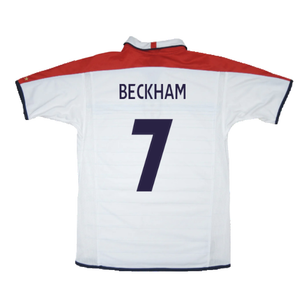 England 2003-05 Home Shirt (L) (Very Good) (BECKHAM 7)_2