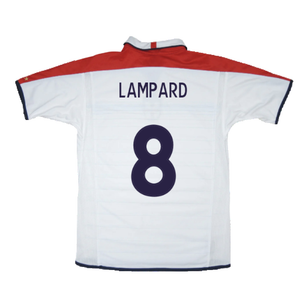 England 2003-05 Home Shirt (L) (Very Good) (LAMPARD 8)_2