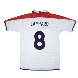 England 2003-05 Home Shirt (L) (Very Good) (LAMPARD 8)_2