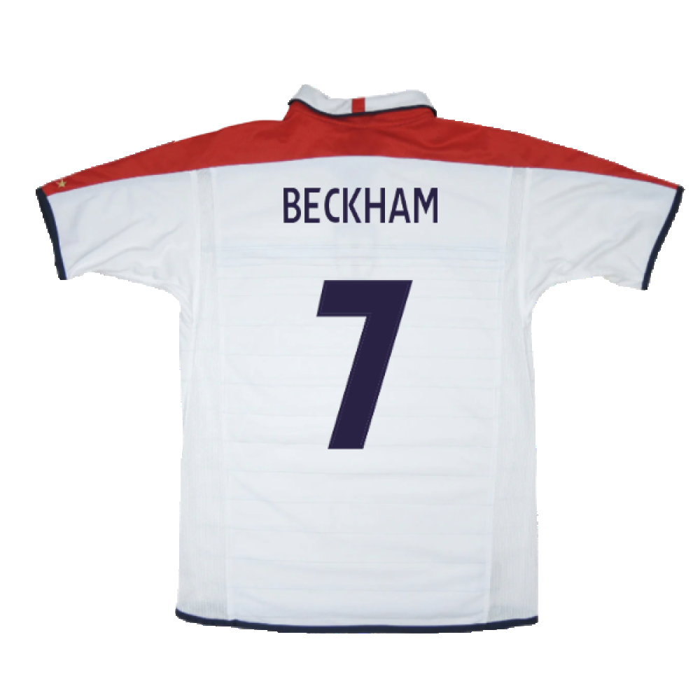 England 2003-05 Home Shirt (S) (Excellent) (BECKHAM 7)_2