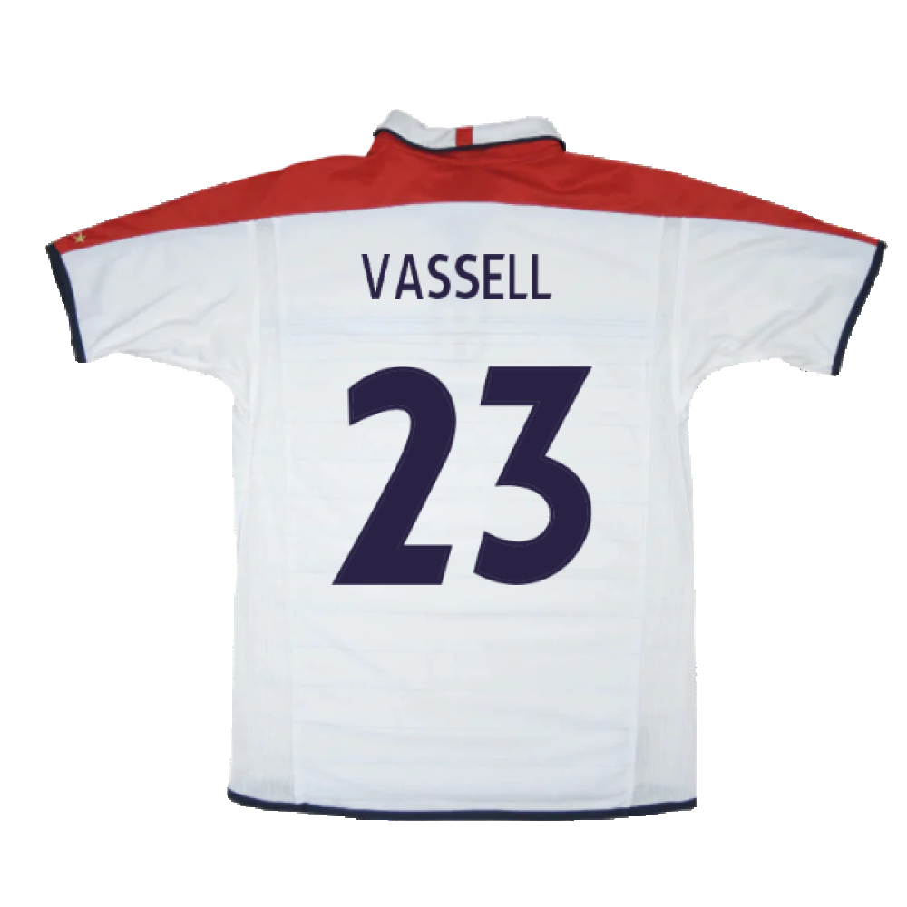 England 2003-05 Home Shirt (Excellent) (Vassell 23)_1