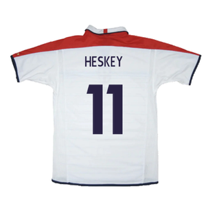 England 2003-05 Home Shirt (Women\\\'s 16) (Excellent) (Heskey 11)_1