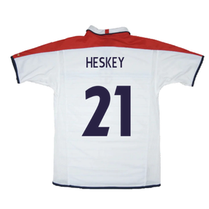 England 2003-05 Home Shirt (Women\\\'s 16) (Excellent) (Heskey 21)_1