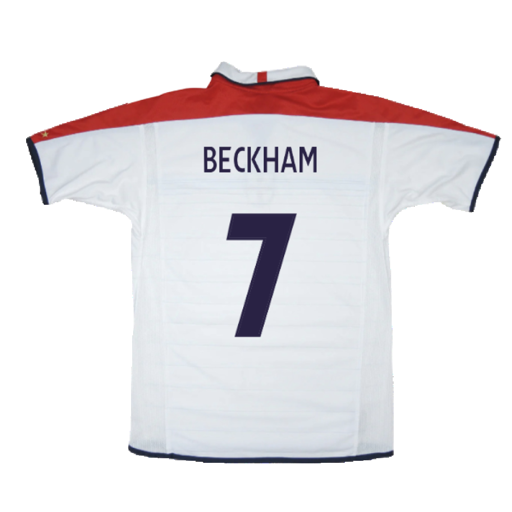 England 2003-05 Home Shirt (XL) (Very Good) (BECKHAM 7)_2