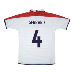 England 2003-05 Home Shirt (XL) (Very Good) (GERRARD 4)_2