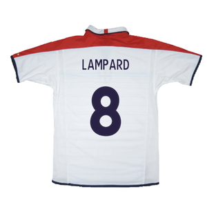 England 2003-05 Home Shirt (XL) (Very Good) (LAMPARD 8)_2