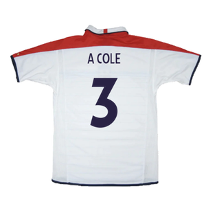 England 2004-05 Home Shirt (Good) (A Cole 3)_1