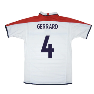 England 2003-05 Home Shirt (L) (Excellent) (Gerrard 4)_1