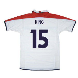 England 2004-05 Home Shirt (Good) (King 15)_1