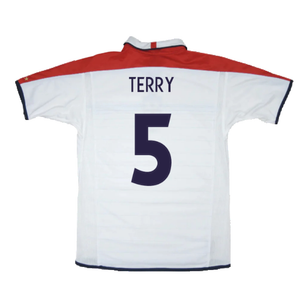 England 2004-05 Home Shirt (Good) (Terry 5)_1