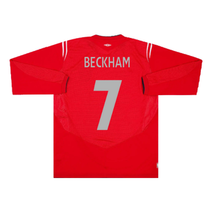 England 2004-06 Away L/S (L) (Excellent) (Beckham 7)_1