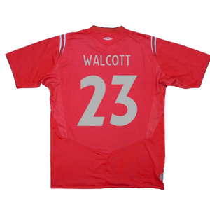 England 2004-06 Away Shirt (L) (Excellent) (WALCOTT 23)_1