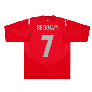 England 2004-2006 Away Shirt (L) (Excellent) (Beckham 7)_1