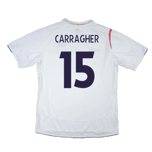 England 2005-07 Home Shirt (XXL) (Excellent) (CARRAGHER 15)_1