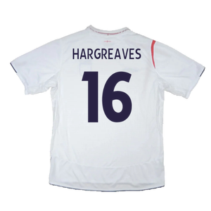 England 2005-07 Home Shirt (L) (Fair) (HARGREAVES 16)_1