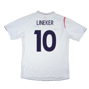 England 2005-07 Home Shirt (XXL) (Excellent) (LINEKER 10)_1