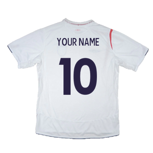 England 2005-07 Home Shirt (L) (Very Good) (Your Name)_2