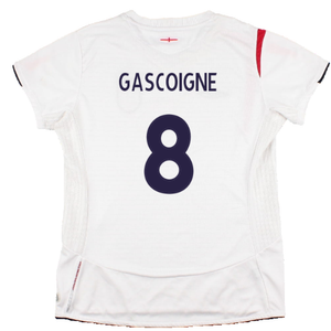 England 2005-07 Home Shirt (Womens 12) (Good) (GASCOIGNE 8)_2