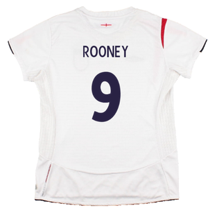 England 2005-07 Home Shirt (Womens 12) (Good) (ROONEY 9)_2