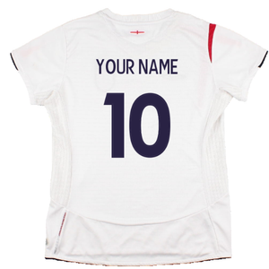 England 2005-07 Home Shirt (Womens 12) (Good) (Your Name)_2