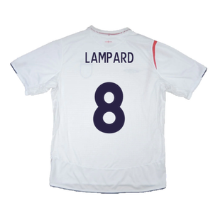 England 2005-07 Home Shirt (XL) (Good) (LAMPARD 8)_2