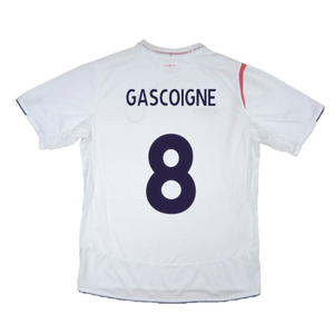 England 2005-07 Home (XL) (Very Good) (GASCOIGNE 8)_2