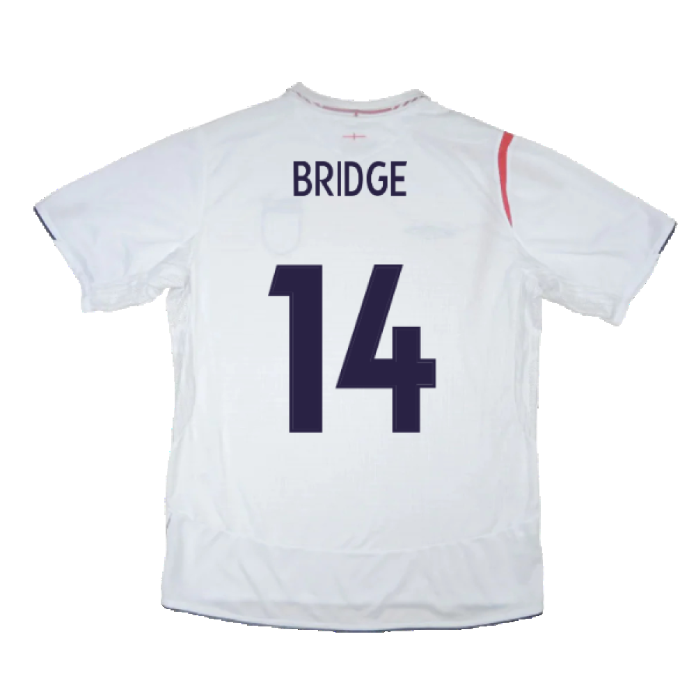 England 2005-2007 Home Shirt (XL) (Good) (BRIDGE 14)_1