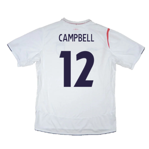 England 2005-07 Home Shirt (XL) (Excellent) (CAMPBELL 12)_1