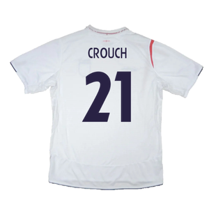 England 2005-2007 Home Shirt (Excellent) (XXL) (Excellent) (CROUCH 21)_1