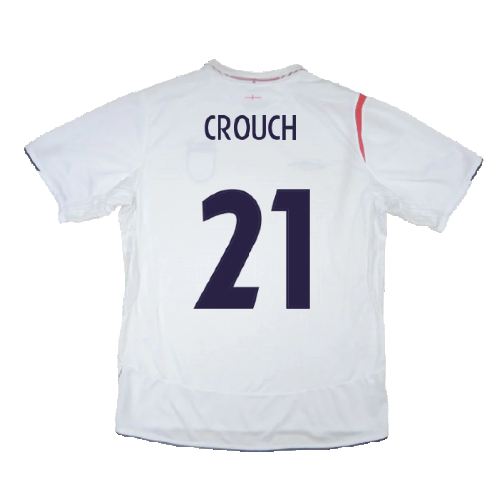 England 2005-2007 Home Shirt (Excellent) (CROUCH 21)_1