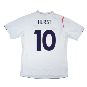 England 2005-2007 Home Shirt (Excellent) (XXL) (Excellent) (HURST 10)_1