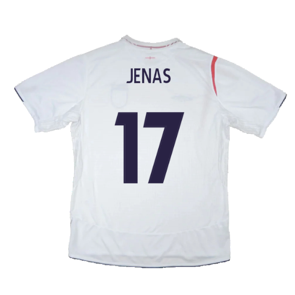 England 2005-2007 Home Shirt (XL) (Good) (JENAS 17)_1