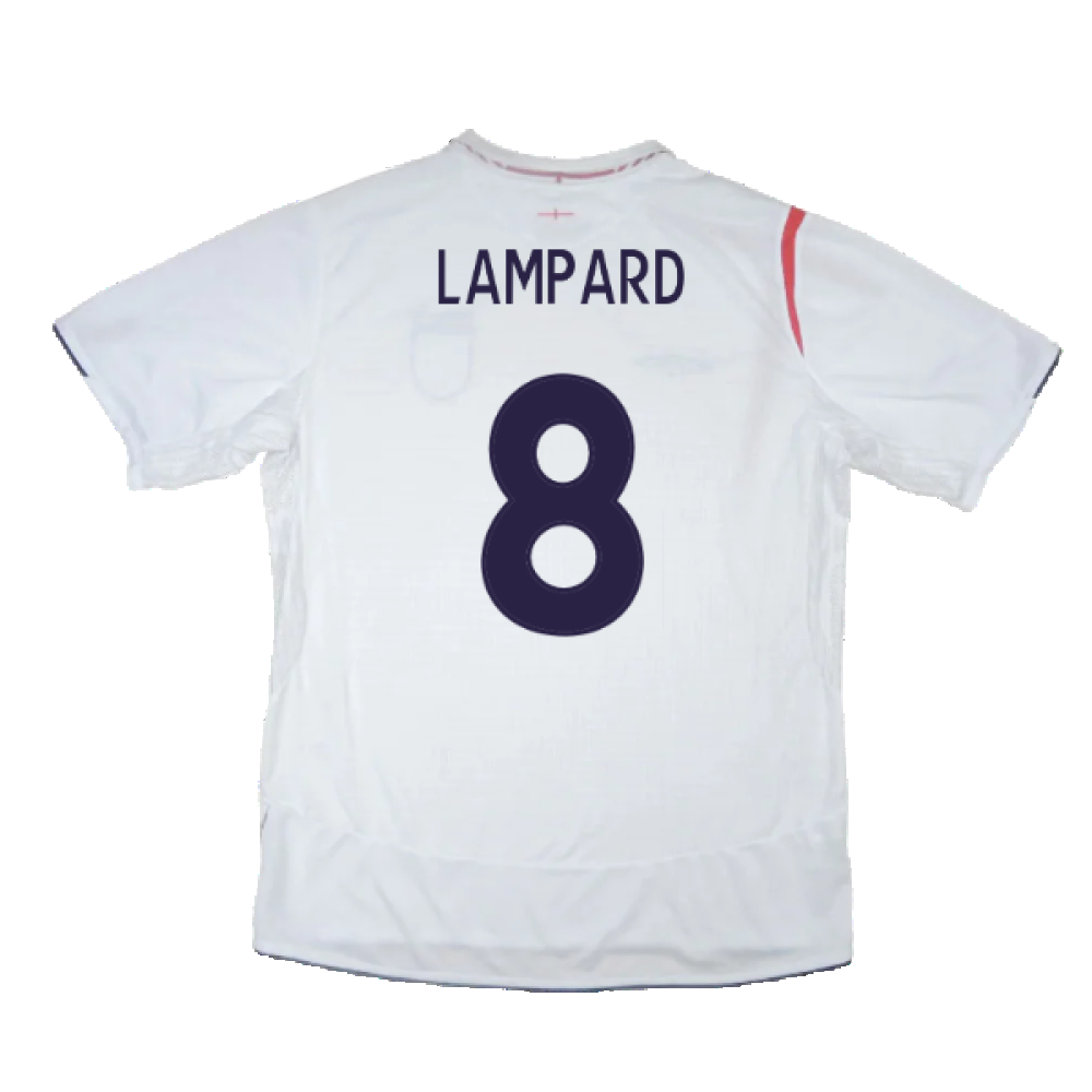 England 2005-2007 Home Shirt (XXL) (Mint) (LAMPARD 8)_1
