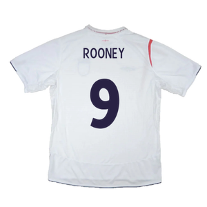 England 2005-2007 Home Shirt (XXL) (Good) (ROONEY 9)_1