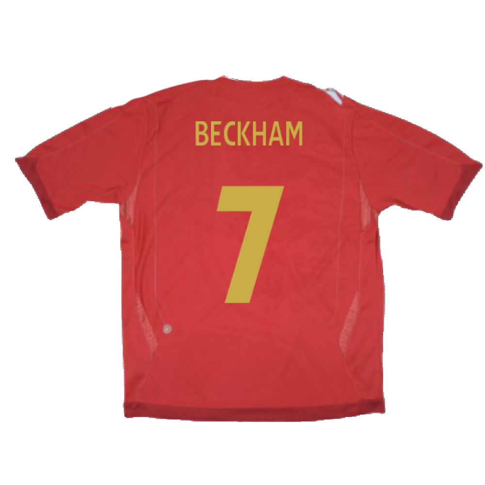 England 2006-08 Away Shirt (XL) (Good) (BECKHAM 7)_1