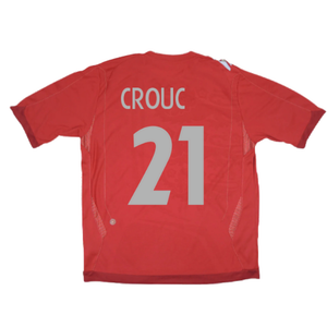 England 2006-08 Away Shirt (L) (CROUCH 21) (Very Good)_1