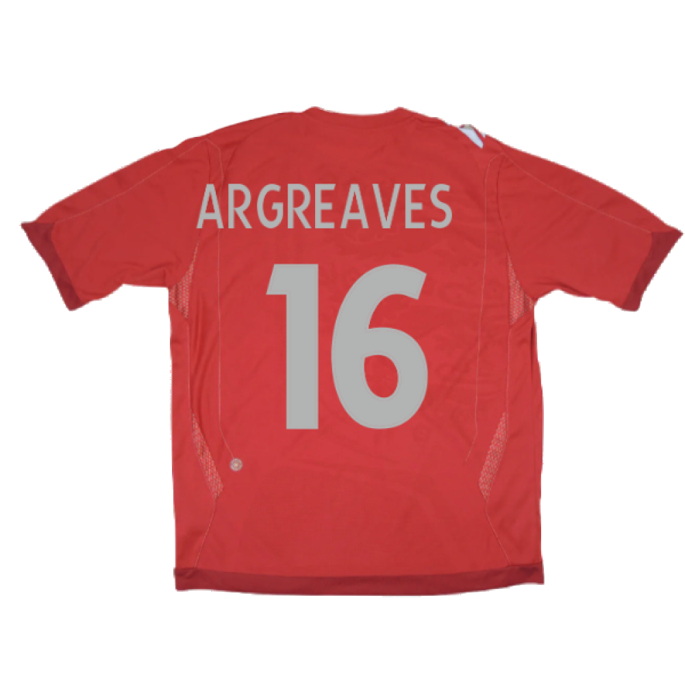 England 2006-08 Away Shirt (M) (Fair) (HARGREAVES 16)_1