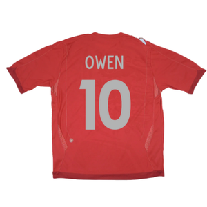 England 2006-08 Away Shirt (XL) (OWEN 10) (Good)_1