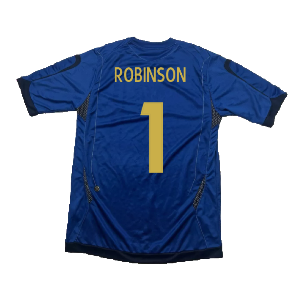 England 2006-08 Goalkeeper Shirt (XL) (Very Good) (Robinson 1)_1