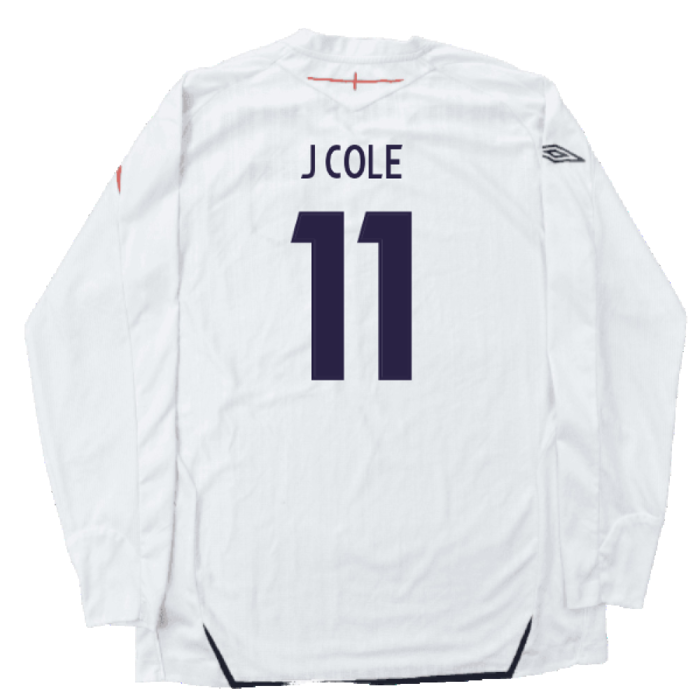 England 2007-09 Home L/S (L) (Good) (J COLE 11)_1