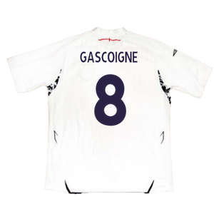 England 2007-09 Home Shirt (XXXL) (Very Good) (GASCOIGNE 8)_1