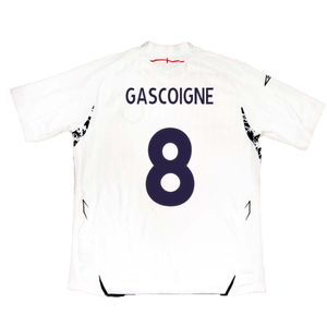 England 2007-09 Home Shirt (L) (Very Good) (GASCOIGNE 8)_2