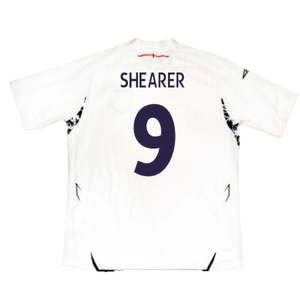 England 2007-09 Home Shirt (Good) (SHEARER 9)_1