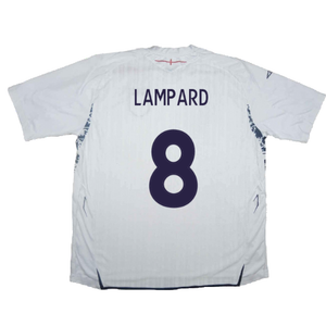 England 2007-09 Home Shirt (XL Boys) (Excellent) (LAMPARD 8)_2